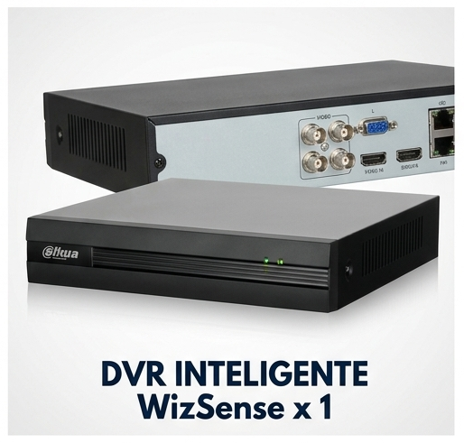 Kit Seguridad Dahua Dvr 4ch + 4 Camaras 1080p